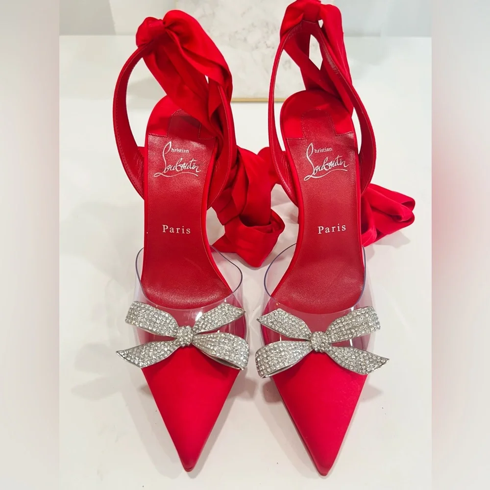 Christian Louboutin Astrinodo Du Desert 100mm pumps - Picture 1 of 10